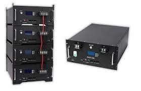 Rack bat. Litio 4U 48V 100Ah